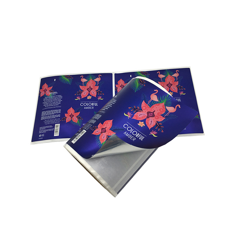 Glossy Silver Aluminum-coated PP Self-adhesive Label