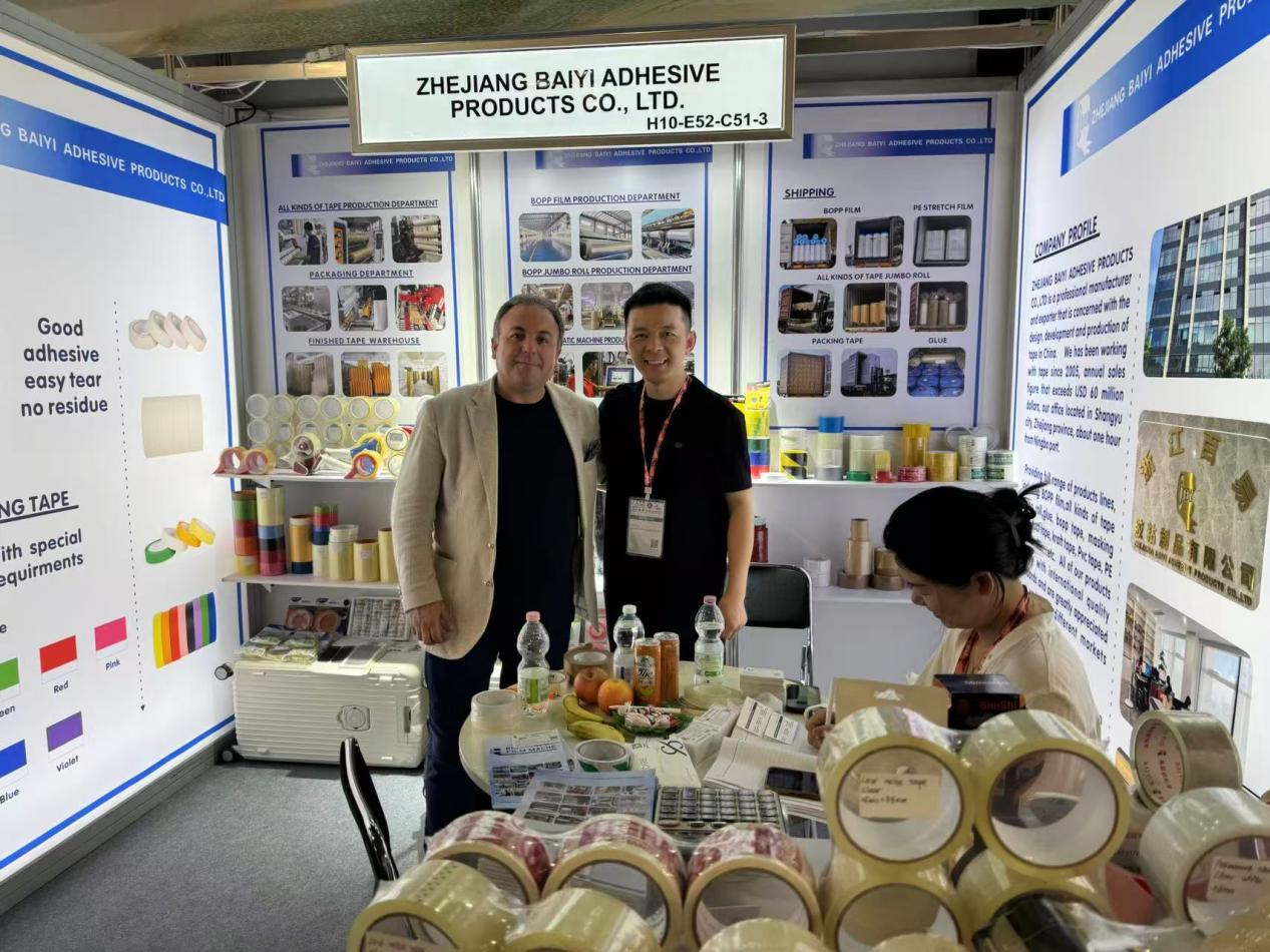 Baiyi Adhesive Participates in IPACK IMA MILANO 2025 – A Grand Success