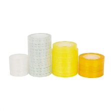 Will low temperatures affect the adhesion of stationery tape?