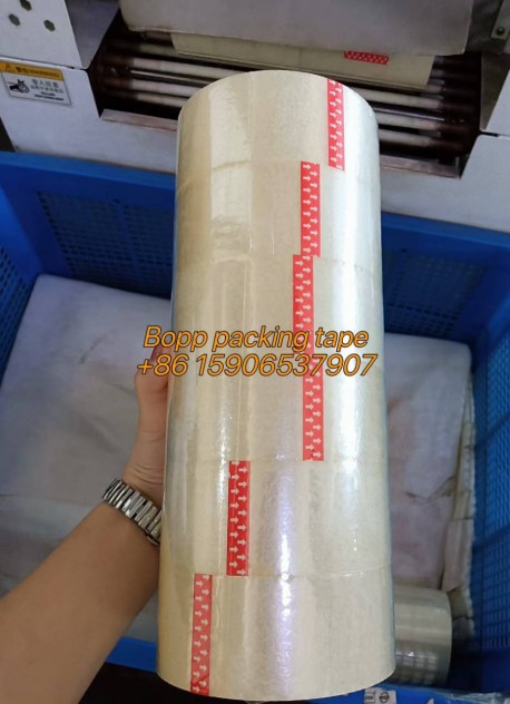 BOPP Transparent Yellow Packing Tape for UAE Logistics and Packaging Market